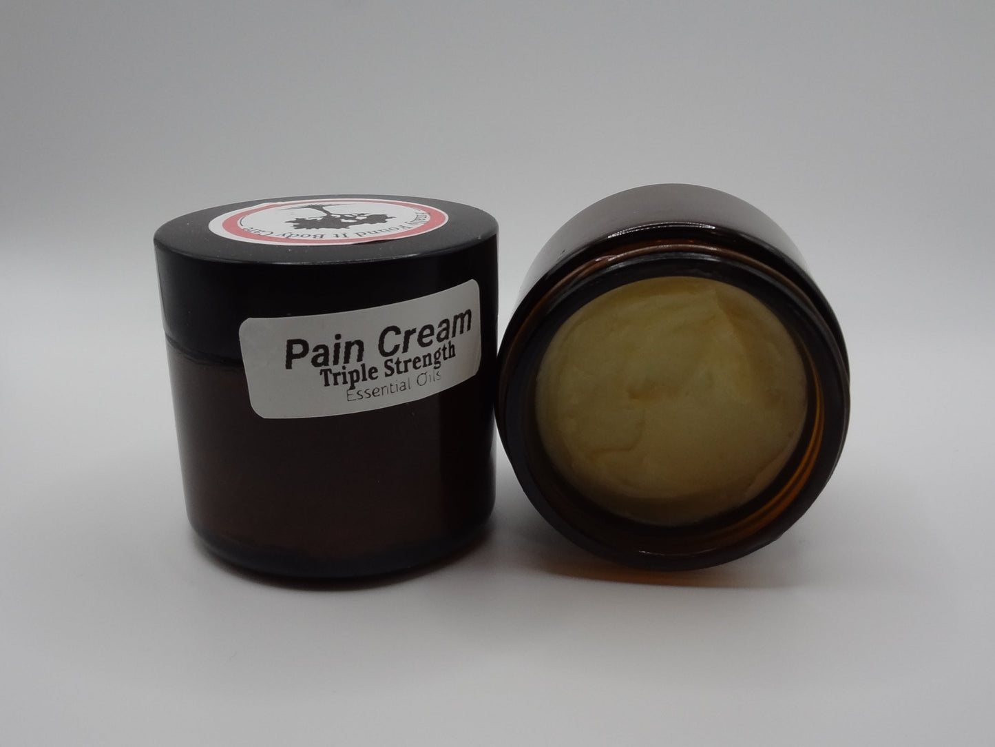 Pain Cream Triple Strength (Essential Oils) (Small) - Inflammation, Swollen and Sore Muscles, Arthritis - Provides Relief
