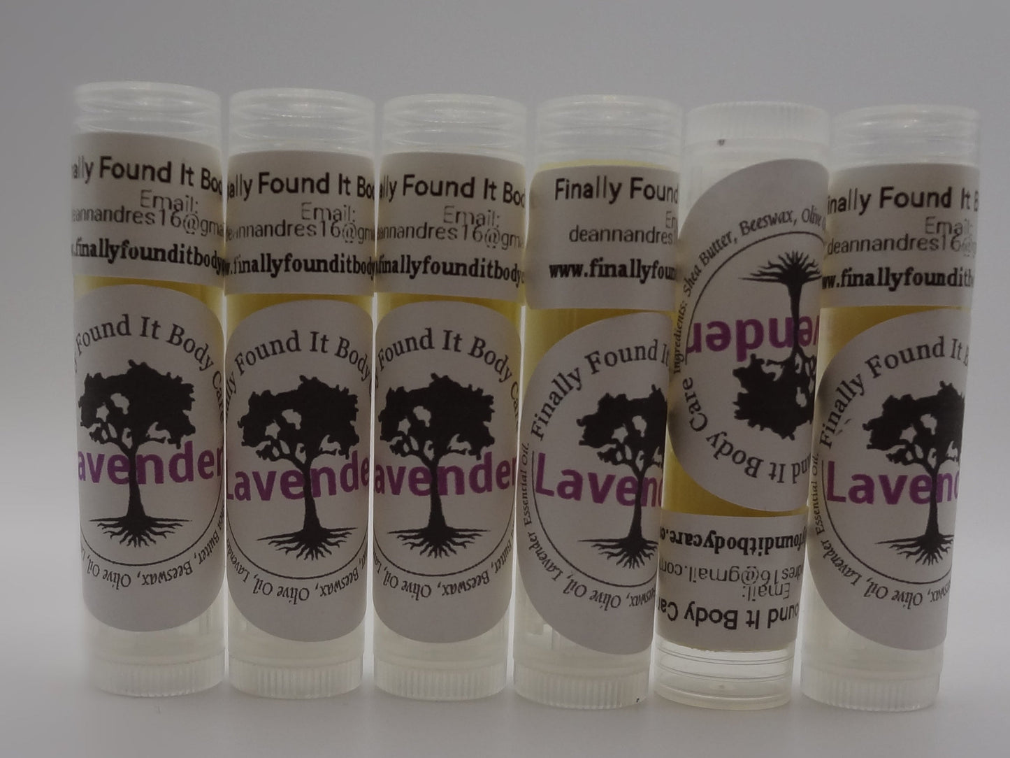 Lavender Lip Balm - Dry, Damaged Lips - Long Lasting, Use Once or Twice a Day, High Quality Moisturizing Ingredients