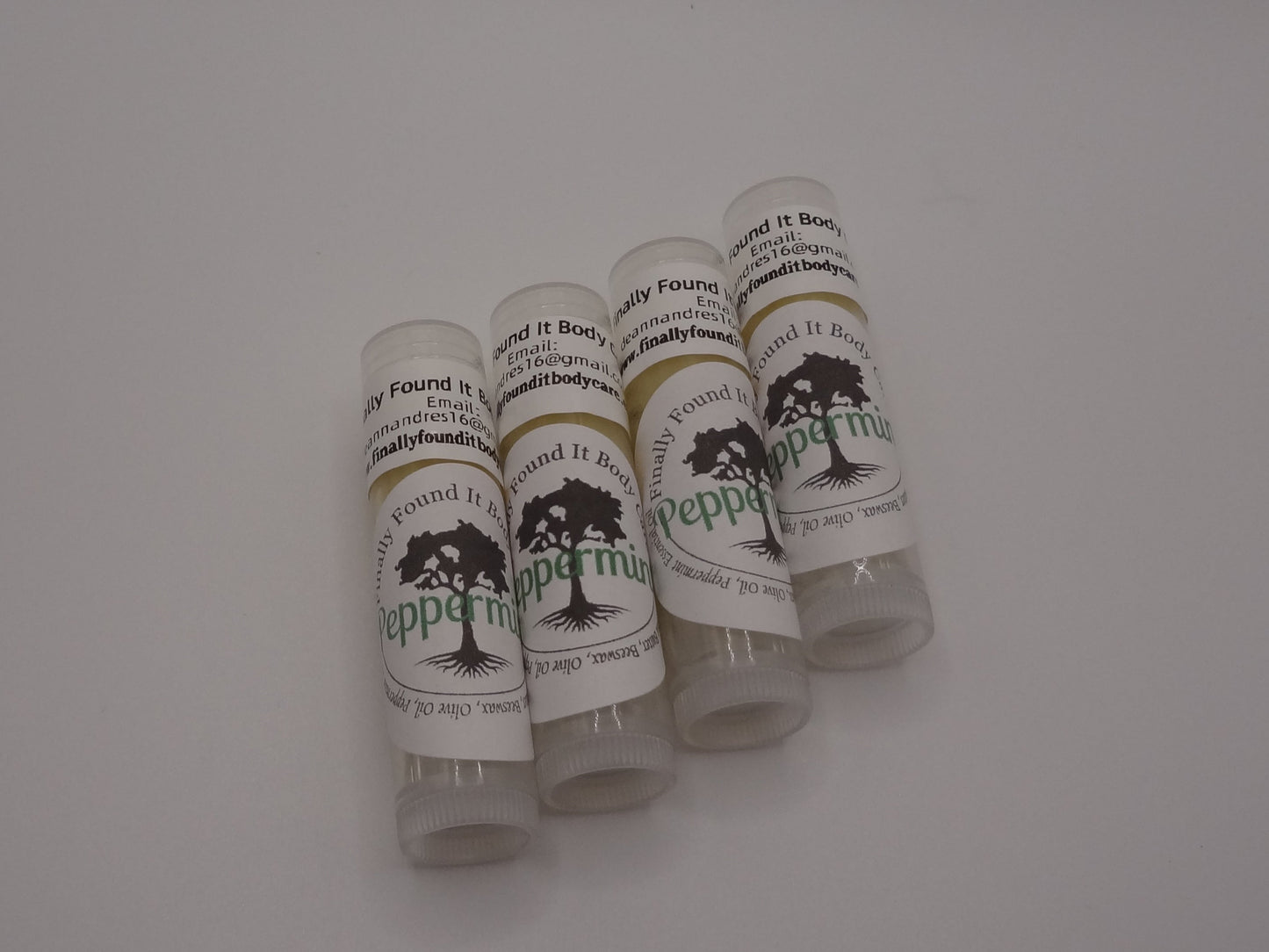 Peppermint Lip Balm - Dry, Damaged Lips - Long Lasting, Use Once or Twice a Day, High Quality Ingredients