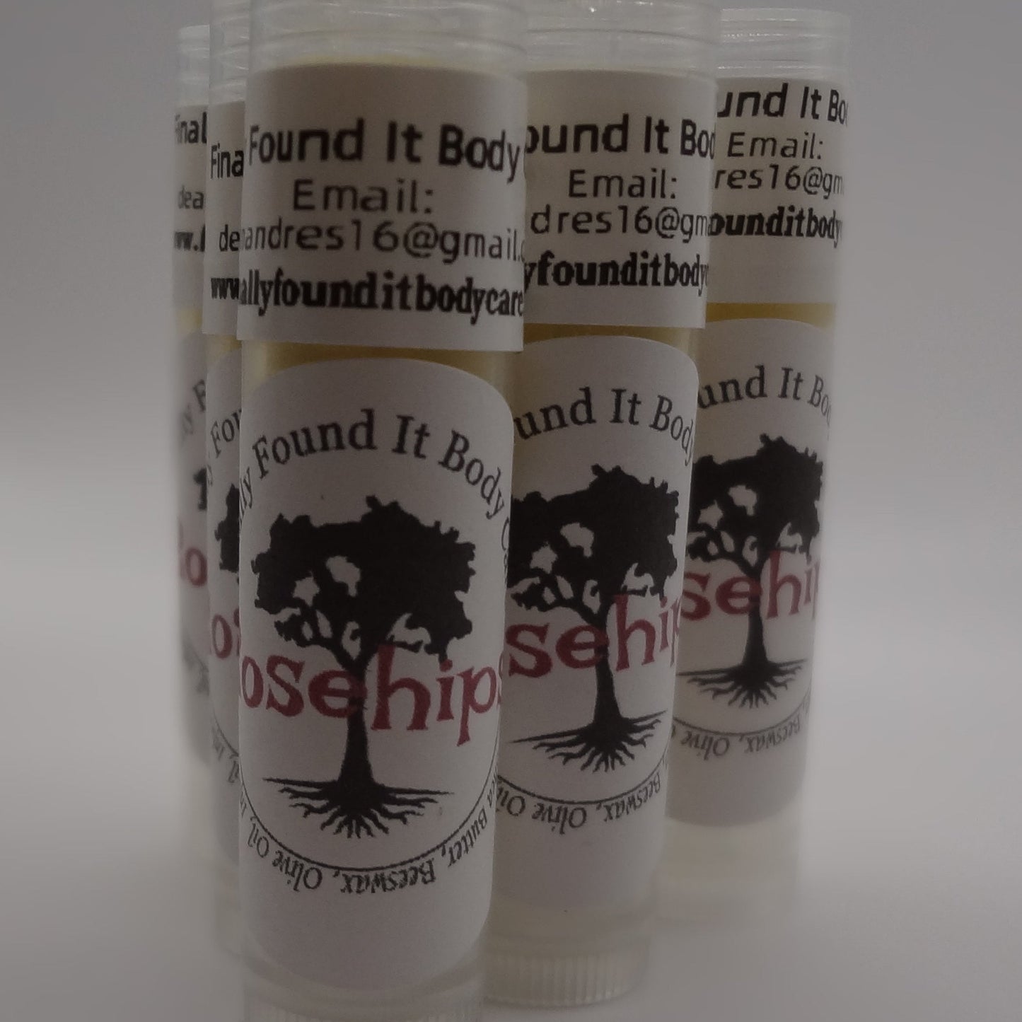 Rosehips Lip Balm - Dry and Damaged Skin, Age Spots, Dry Lips, Swelling - Moisturizes, High in Vitamin C and Retinol, Reduces Swelling, Promotes Eyelash Growth, Eyebrow Health and Skin Repair. Spot Treatment.