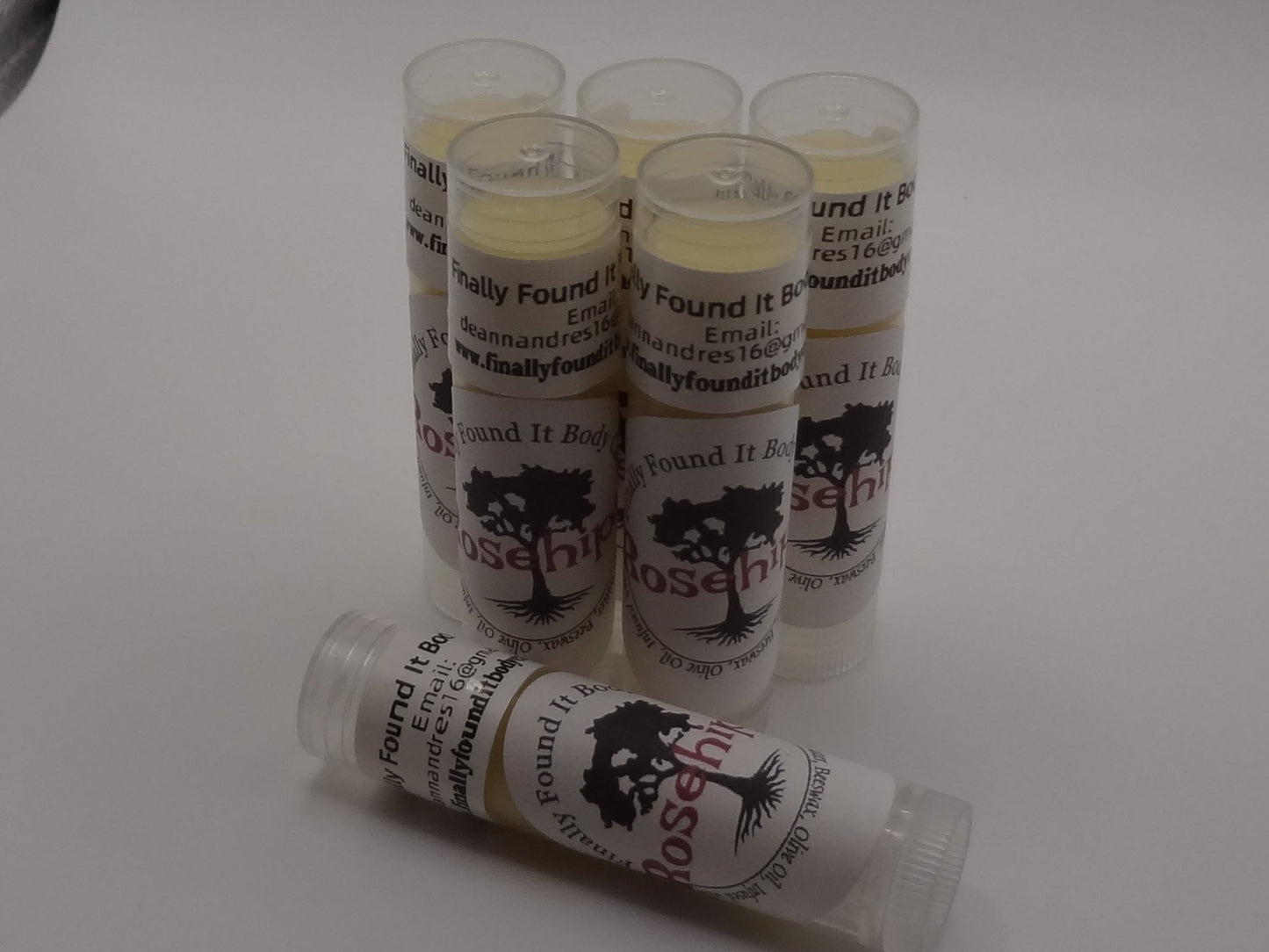 Rosehips Lip Balm - Dry and Damaged Skin, Age Spots, Dry Lips, Swelling - Moisturizes, High in Vitamin C and Retinol, Reduces Swelling, Promotes Eyelash Growth, Eyebrow Health and Skin Repair. Spot Treatment.