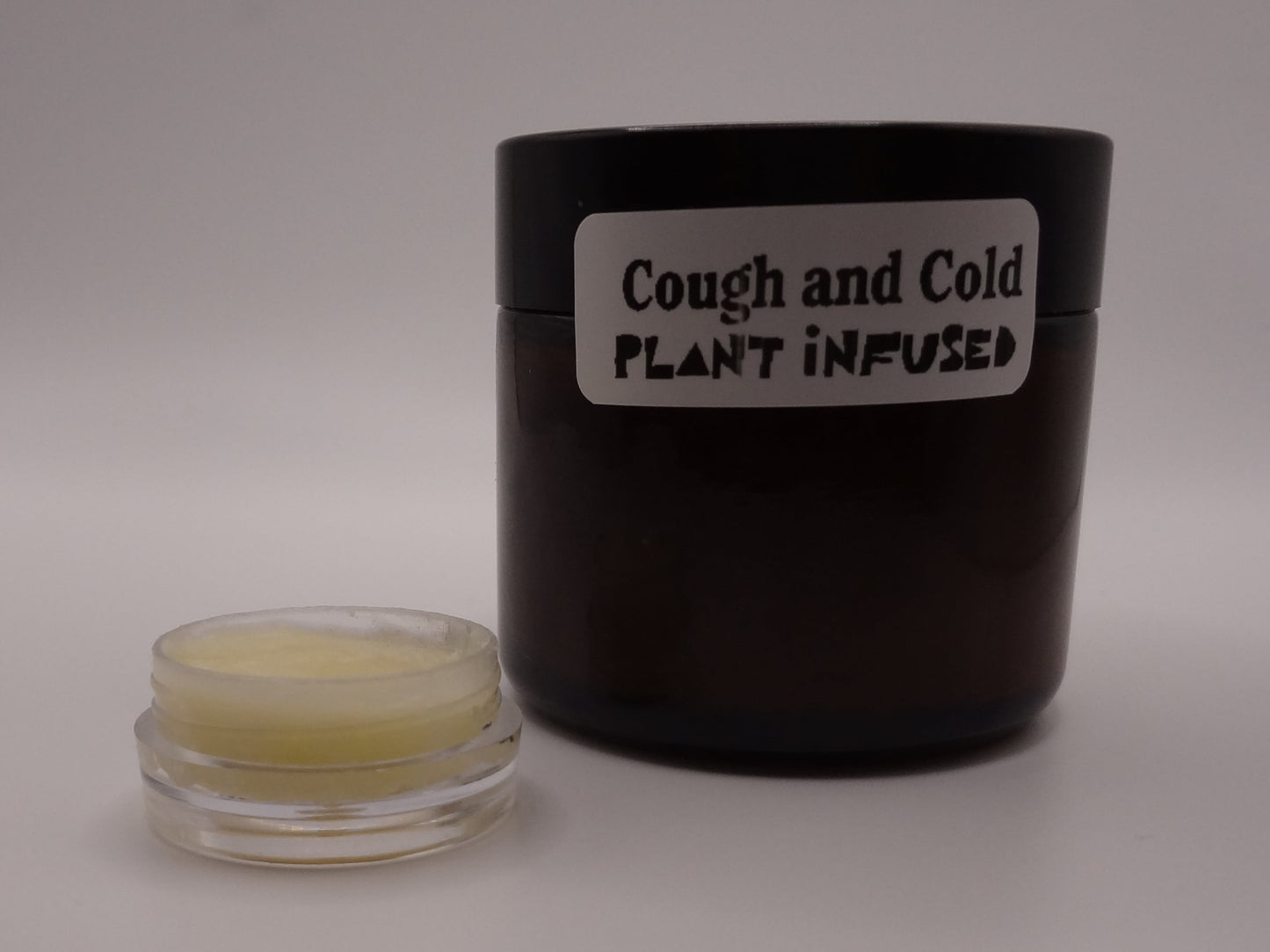 SAMPLE Cough and Cold Cream (Infused with Mullein) - Congested, Cold, Asthma - Opens Airways, Promotes Lung Health, Speeds Up Healing Process