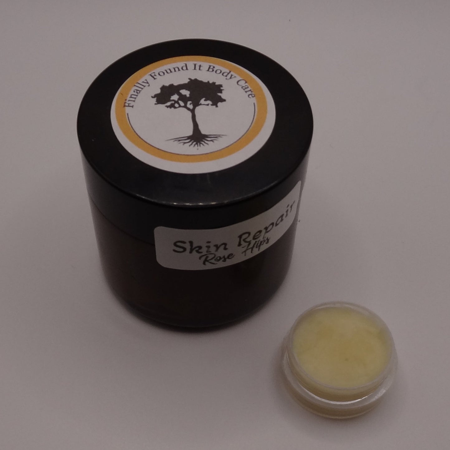SAMPLE Skin Repair (Rose Hips) Body Butter - Sensitive Skin, Damaged Skin, Burns, Sun Damage, Irritated Skin, Tattoo Care - Repairs Skin, Reduces Irritation, Protects Skin, Prevents Scarring and Stretchmarks.