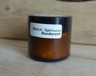 Deodorant (Black Spruce) - Unpleasant Odor - Works Great, Easy to Apply, Neutralizes Odors, A little Goes A Long Way!