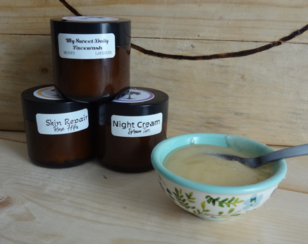 My Sweet Daily Face Wash - Dry Skin, Signs of Aging, Damaged Skin - Moisturizes, Exfoliates, Heals.