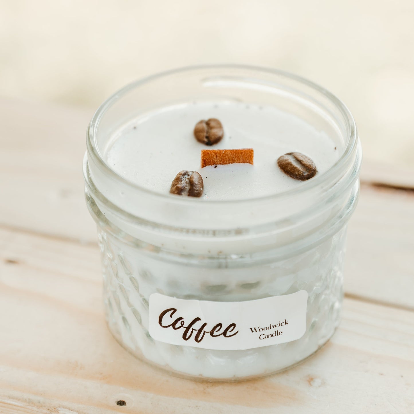 Beeswax Candle - Coffee