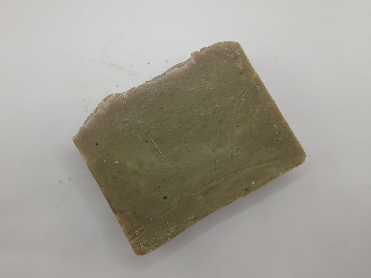 Eczema Psoriasis (Nettle Leaf and Red Clover) Soap - All In One Shampoo Bar - Damaged Skin, Dry Skin, Eczema, Psoriasis, Broken Skin, Rashes - For Sensitive Skin, Promotes Hair Health and Scalp Health, Skin Repair.  Plant Properties include Magnesium.