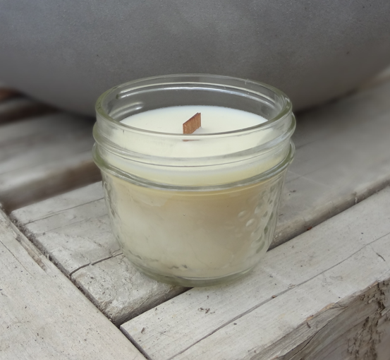 Beeswax Candle - Candy Cane Lane