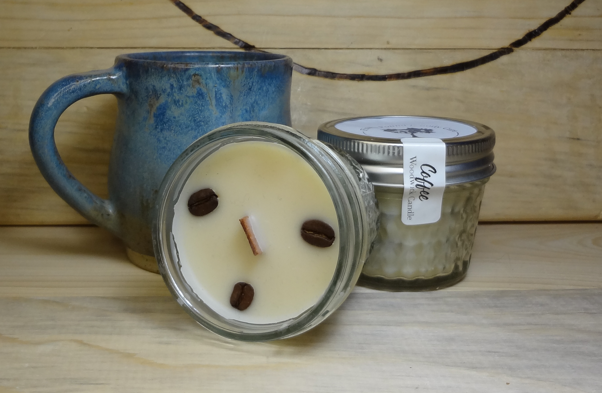 Beeswax Candle - Coffee