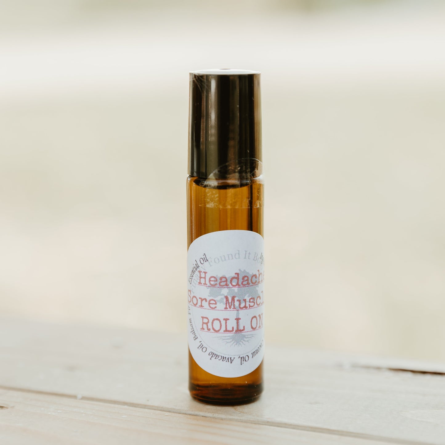 Headache and Sore Muscle Roll On - Need Immediate Relief, Headaches, Sore Muscles - Apply to Temples, Back of Neck, Forehead, Injured Muscles.