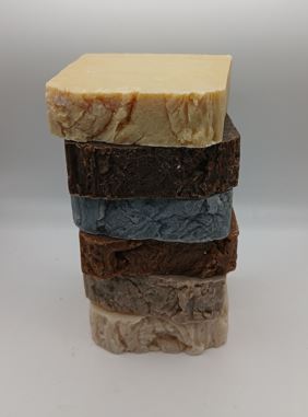 Coffee Soap (Gardeners and Mechanics Best Friend) - Dry and Cracked Skin, Damaged Skin - Exfoliates, Heals Damaged Skin, and Moisturizes. Neutralizes Food Odors (Great for Countertops and in the Kitchen)